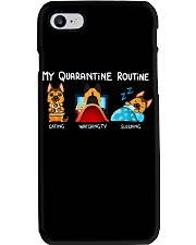 My Quarantine Routine German Shepherd4 Phone Case thumbnail
