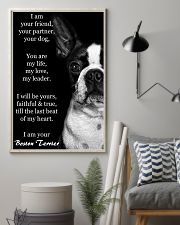 I Am Your Friend Your Partner Your Dog Boston Terr 11x17 Poster lifestyle-poster-1