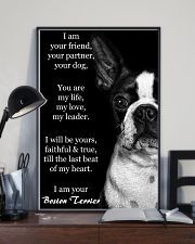 I Am Your Friend Your Partner Your Dog Boston Terr 11x17 Poster lifestyle-poster-2