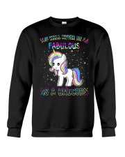 FABULOUS UNICORN T-SHIRT - BEST SHIRT FOR YOU Crewneck Sweatshirt thumbnail