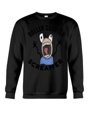 Roller Coaster Screamer T-Shirt Funny Roller Coaster Shirt Design Gift Ideas Crewneck Sweatshirt tile