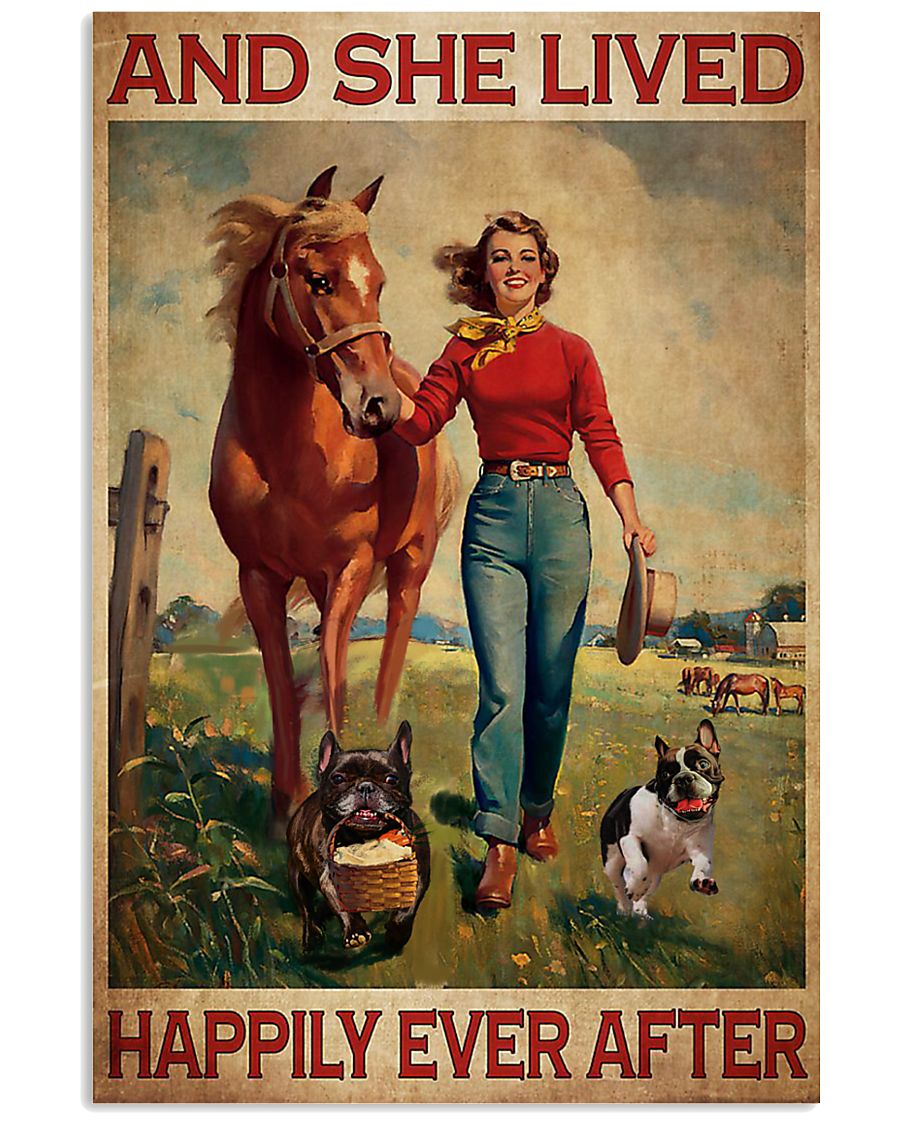 Frenchie And She Lived Happily Ever After 11x17 Poster