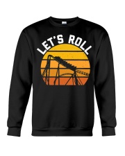 Let's Roll Roller Coaster Shirt Vintage Thrillseeker Amusement Theme Park Lover Gift Ideas Crewneck Sweatshirt tile
