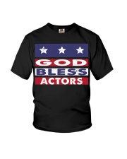 God Bless Actors Vintage T-Shirt Mens Best Gift For Actor Friend Youth T-Shirt tile