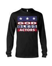 God Bless Actors Vintage T-Shirt Mens Best Gift For Actor Friend Long Sleeve Tee tile