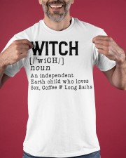 Witch Noun Definition T-Shirt Funny Witch Shirt Best Gifts For Witches Classic T-Shirt apparel-classic-tshirt-lifestyle-front-181