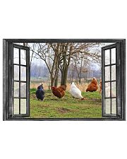 Poster chicken 17x11 Poster front