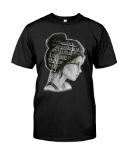 Girl Book Lover Shirt Book Enthusiast Nerdy Gifts For Her Ideas For Friends Classic T-Shirt tile