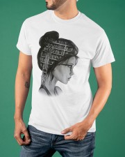 Girl Book Lover Shirt Book Enthusiast Nerdy Gifts For Her Ideas For Friends Classic T-Shirt apparel-classic-tshirt-lifestyle-front-88