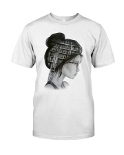 Girl Book Lover Shirt Book Enthusiast Nerdy Gifts For Her Ideas For Friends Classic T-Shirt front