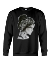 Girl Book Lover Shirt Book Enthusiast Nerdy Gifts For Her Ideas For Friends Crewneck Sweatshirt tile