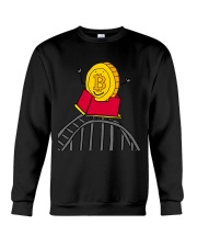 Bitcoin Roller Coaster Shirt Cryptocurrency Funny Crypto Shirts Clothing Crewneck Sweatshirt tile