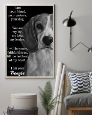 Beagle I Will Be Yours Faithful True Till The Last 11x17 Poster lifestyle-poster-1