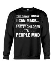 I Know I Can Make Petty Children And People Mad T-Shirt Humor Hilarious Shirt Sayings Crewneck Sweatshirt tile