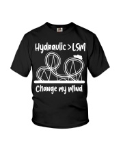 Hydraulic LSM Change My Mind Shirt Roller Coaster Retro T-Shirt Unique Best Friend Gifts Youth T-Shirt tile