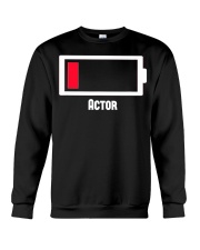 Low Battery Actor T-Shirt Funny Christmas Gifts For Actors Ideas Crewneck Sweatshirt tile