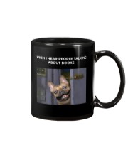 When I Hear People Talking About Frenchie Book Mug thumbnail
