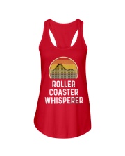Funny Roller Coaster Whisperer Lover Rider Ride Retro Premium T-Shirt Ladies Flowy Tank tile
