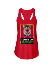 yorkie smile Ladies Flowy Tank thumbnail