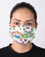 Unicorn stay at home Cloth face mask aos-face-mask-lifestyle-01