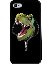 dinosaur zipper shirt Phone Case thumbnail