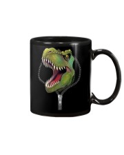 dinosaur zipper shirt Mug thumbnail