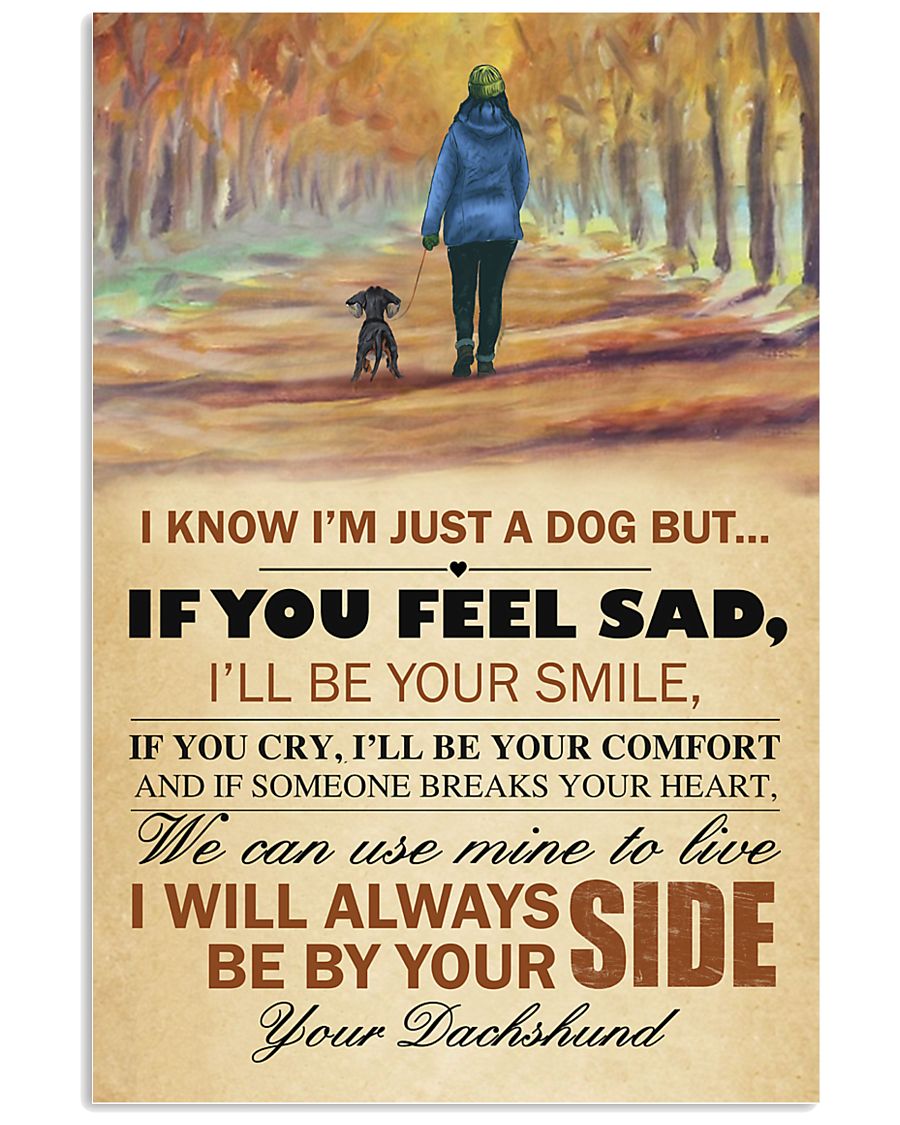 Dachshund Text 2 11x17 Poster