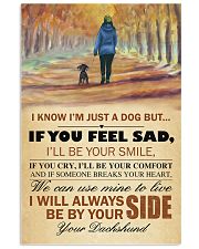 Dachshund Text 2 11x17 Poster front