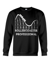 Rollercoaster Professional Shirt Design Funny Gifts For Roller Coaster Lovers Enthusiasts Crewneck Sweatshirt tile