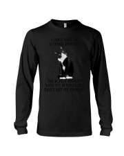 I Don't Have An Attitude Problem You Have A Problem Shirt Funny Sarcastic Cat T-Shirts Gift Long Sleeve Tee tile