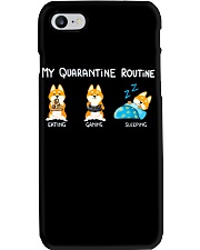 My Quarantine Routine Shiba inu3 Phone Case thumbnail