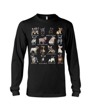 FRENCH BULLDOG LIST Long Sleeve Tee thumbnail