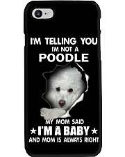 I'm telling you i'm not a poodle Phone Case thumbnail