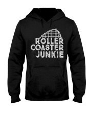 Roller Coaster Junkie Classic T-Shirt Apparel Roller Coaster Gift Ideas For Adults Hooded Sweatshirt tile