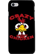 crazy-chicken T-shirt Phone Case thumbnail