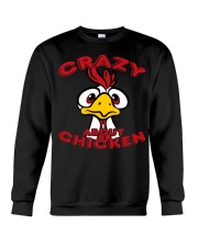 crazy-chicken T-shirt Crewneck Sweatshirt thumbnail