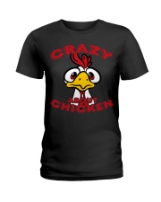 crazy-chicken T-shirt Ladies T-Shirt thumbnail