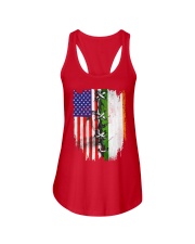 irelands flag Ladies Flowy Tank thumbnail