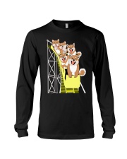 Shiba Inu On Roller Coaster Shirt Apparel Merchandise Gifts For Shiba Inu Lovers Long Sleeve Tee tile