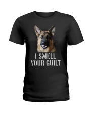 I Smell Your Guilt German Shepherd I Smell Ladies T-Shirt thumbnail