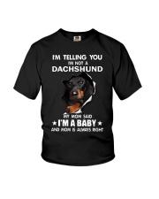 Dachshund I'm Telling You - Funny Dog shirts Youth T-Shirt thumbnail