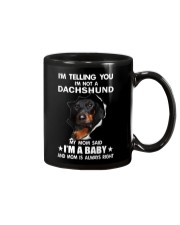 Dachshund I'm Telling You - Funny Dog shirts Mug thumbnail