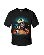 Frenchie T-shirt Christmas gift for friend Youth T-Shirt thumbnail