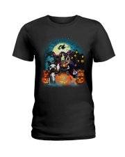 Frenchie T-shirt Christmas gift for friend Ladies T-Shirt thumbnail