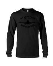 My Very First Up And Away Airplane Ride Shirt Men Women Funny T-Shirt Gift For Pilot Long Sleeve Tee tile