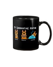My Quarantine Routine German Shepherd2 Mug thumbnail