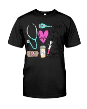 She Works Willingly With Her Hands Proverbs 3113 Shirt Inspire Quote Nurse T-Shirt Gift Classic T-Shirt front