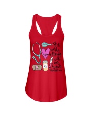 She Works Willingly With Her Hands Proverbs 3113 Shirt Inspire Quote Nurse T-Shirt Gift Ladies Flowy Tank tile