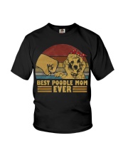 Best Poodle Mom Ever Youth T-Shirt thumbnail