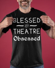 Blessed Theatre Obsessed T-Shirt Career In Acting Funny 2021 Shirts Gift For Theater Lovers Classic T-Shirt apparel-classic-tshirt-lifestyle-front-181
